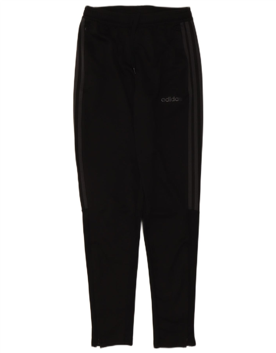 Pantaloni de trening Adidas Climalite pentru bărbați, poliester negru mic