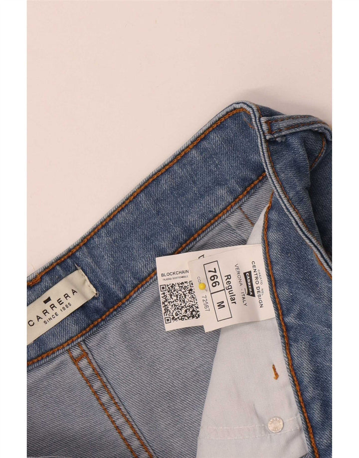 Fusta de blugi pentru femei Carrera Medium W30 Bumbac Albastru