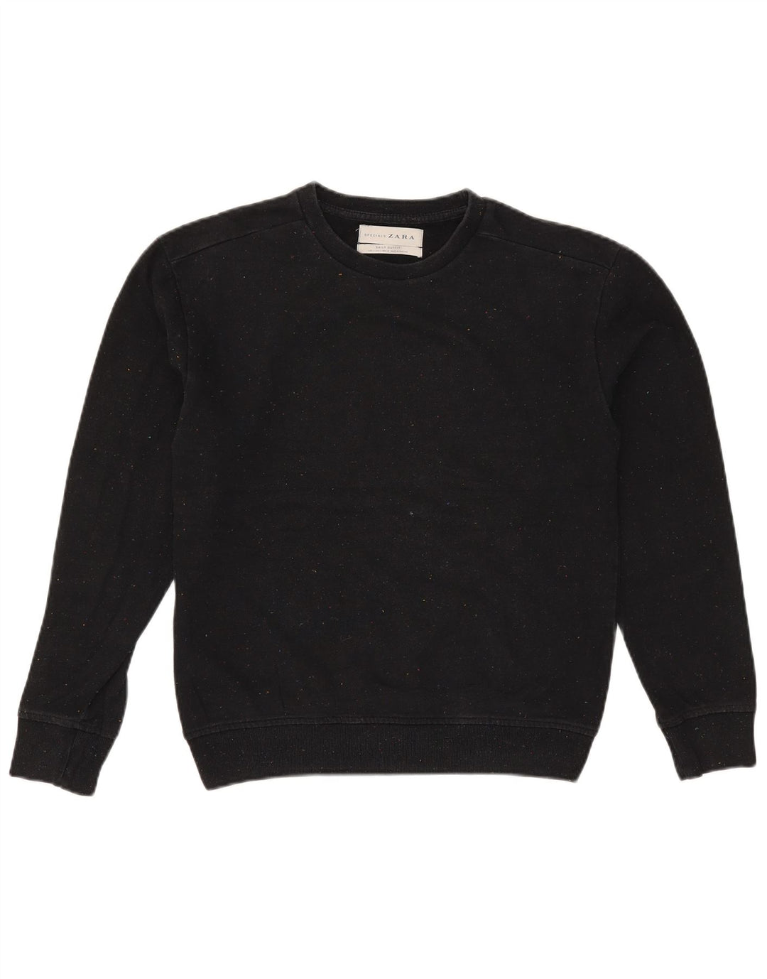 Pulover pentru bărbați Zara Mic negru cu pete
