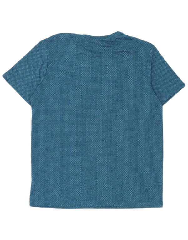 Tricou pentru bărbați Fila Top Medium Blue Spotted Polyester