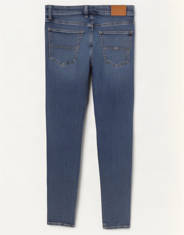 Blugi conici pentru bărbați Tommy Hilfiger Austin Slim W33 L34 Bumbac albastru