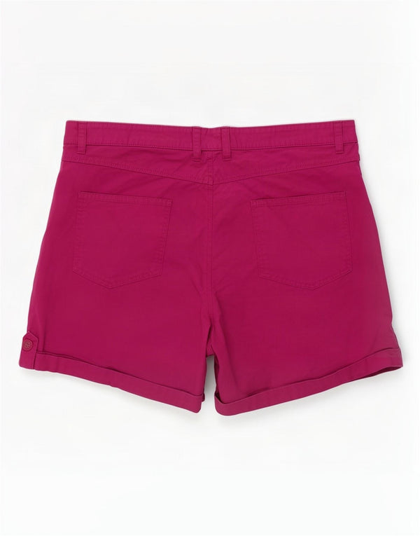Pantaloni scurti chino pentru femei Mountain Warehouse UK 18 XL W38 bumbac roz