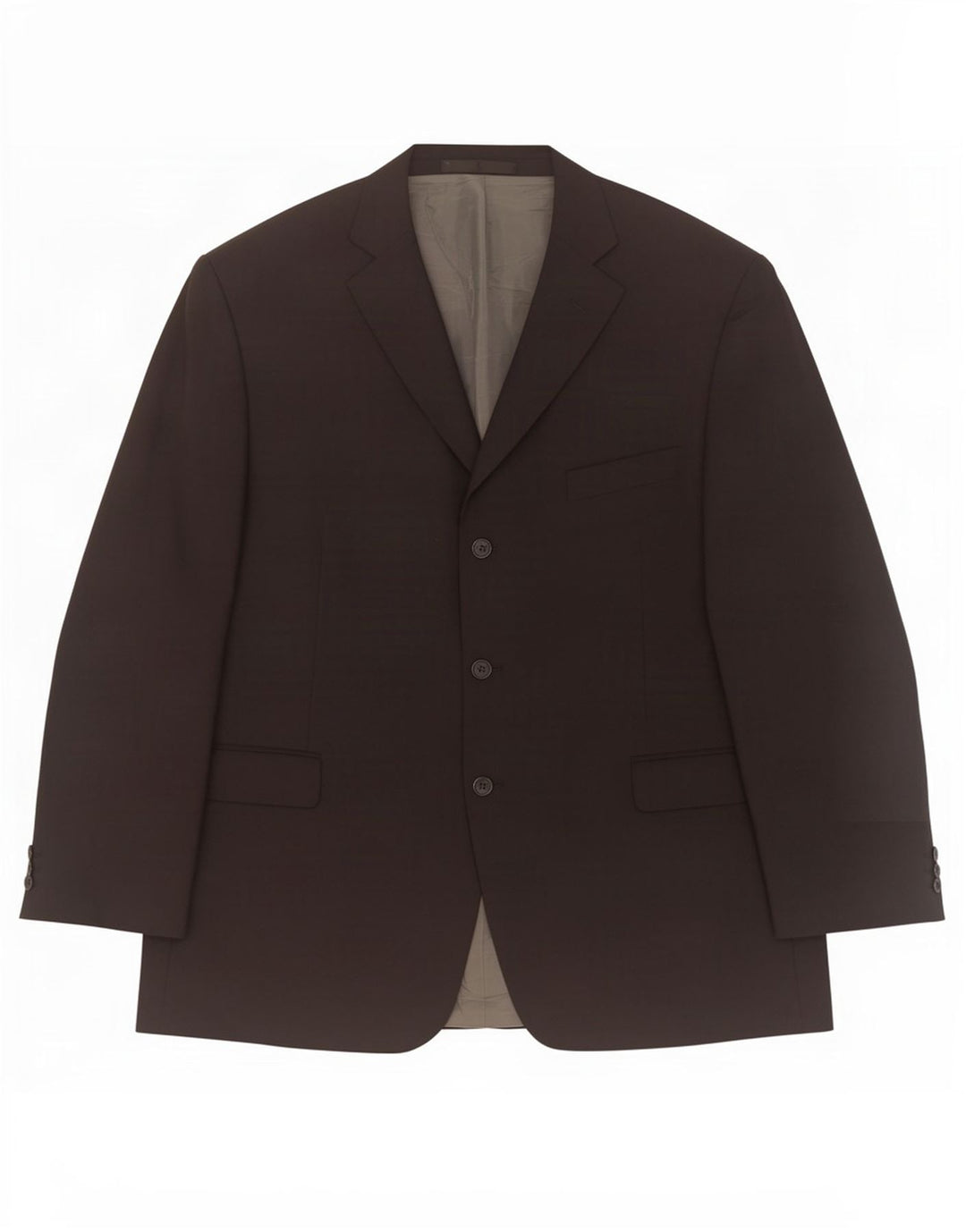 Jachetă pentru bărbați Marks & Spencer cu 3 nasturi, UK 48 2XL, poliester negru