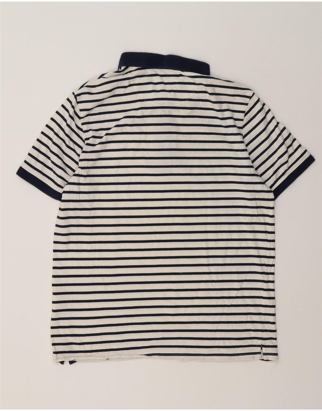 Tricou polo pentru bărbați Lyle & Scott, bumbac cu dungi albe mari