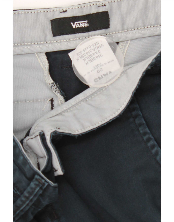 Pantaloni chino slim pentru bărbați Vans W29 L30 bleumarin