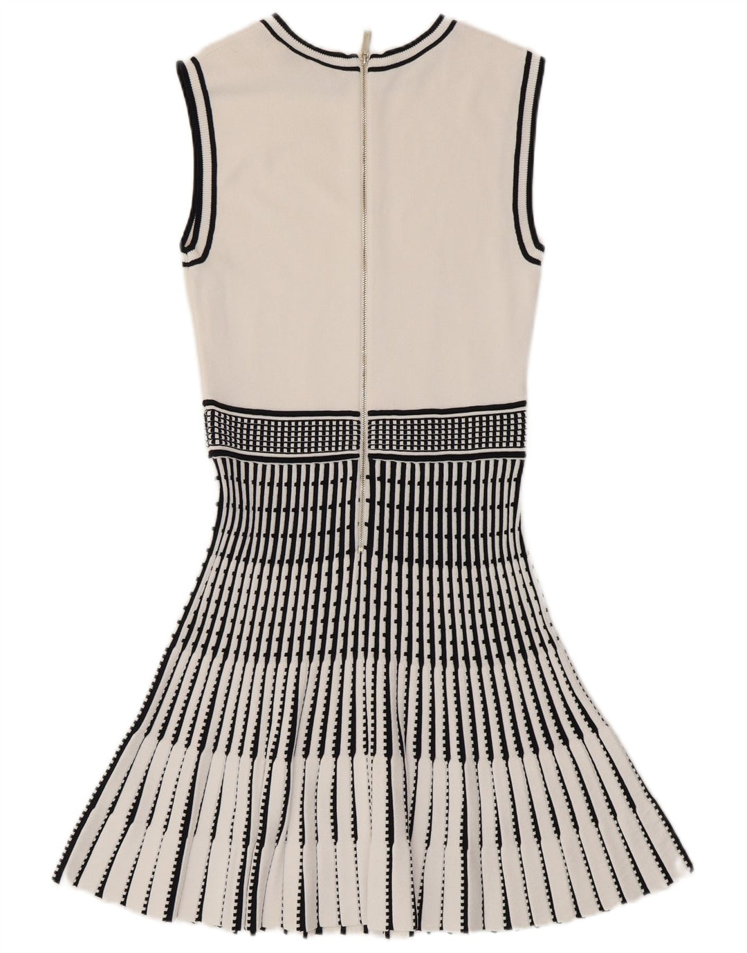 Rochie sirenă fără mâneci pentru femei Ted Baker, mărimea 2, cu dungi albe mici