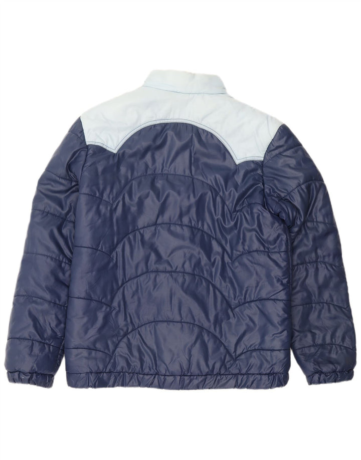 Jachetă căptușită vintage pentru bărbați IT 54 2XL Poliamidă bleumarin