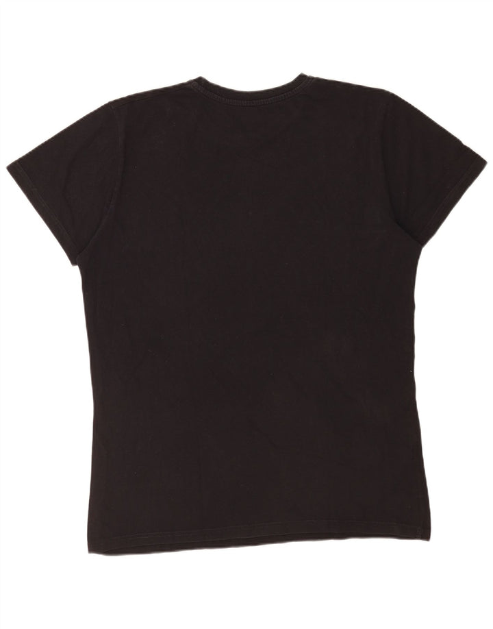 Tricou grafic Asics pentru bărbați Top mare negru