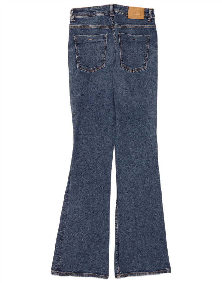 Blugi evazați pentru femei Zara EU 40 Medium W30 L34 Albastru
