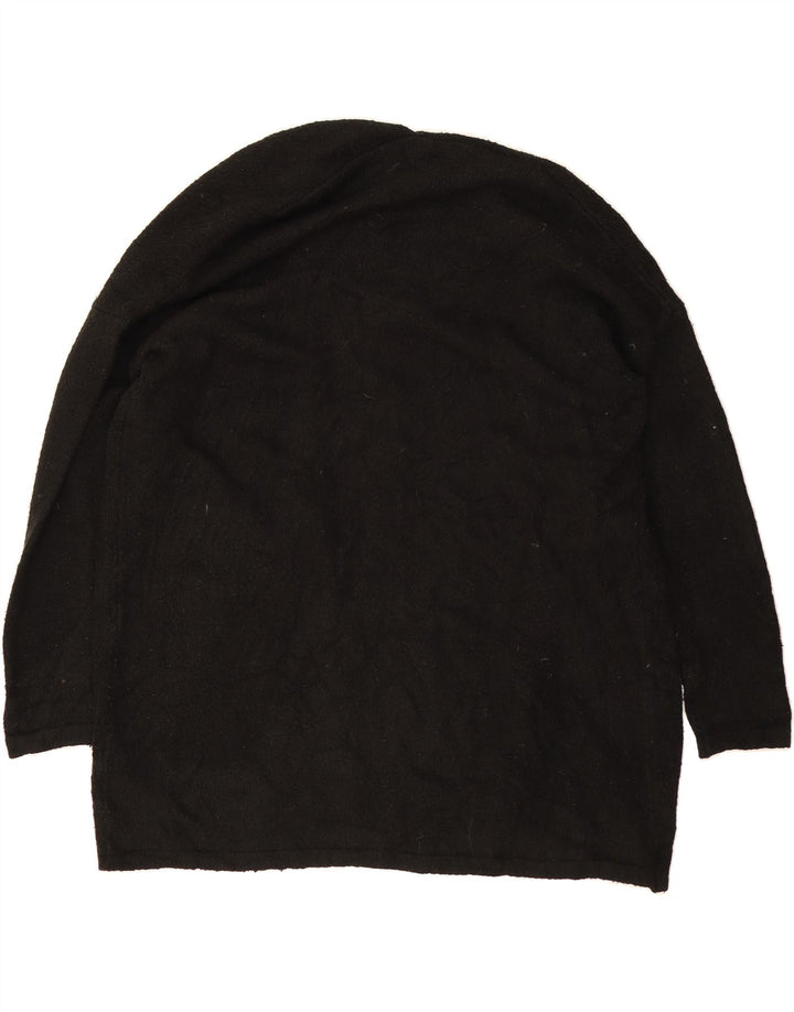 OASIS Womens Open Cardigan Sweater UK 10 Small Black Polyacrylic Vintage Oasis and Second-Hand Oasis from Messina Hembry 