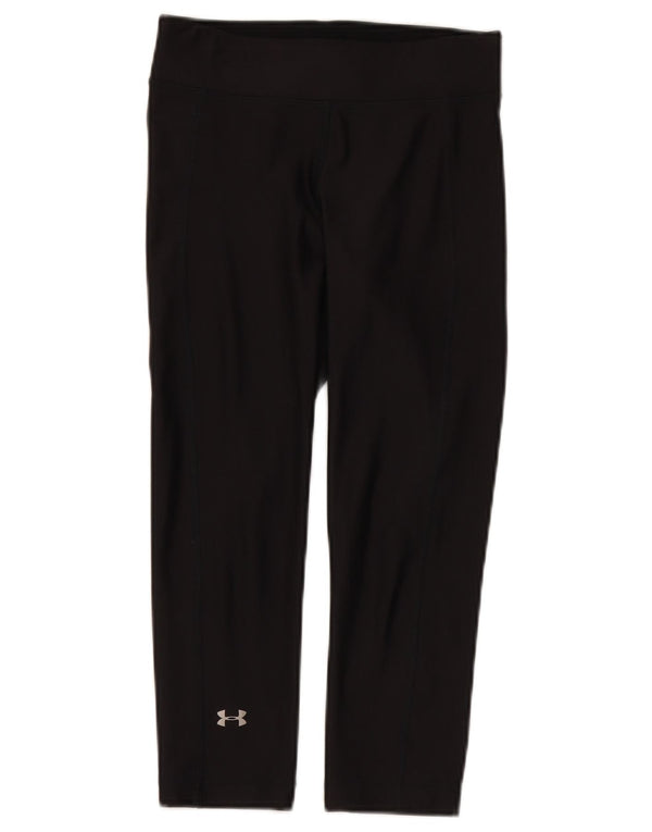 Leggings Capri Under Armour pentru femei UK 10 Small Black