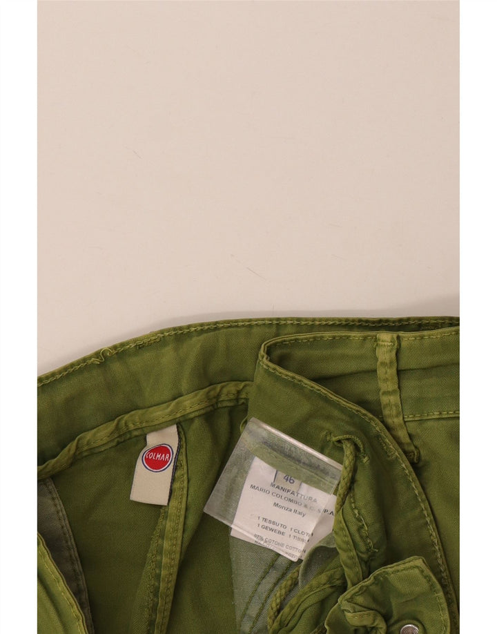 Pantaloni scurți cargo pentru bărbați Colmar IT 46 Small W29 Bumbac verde