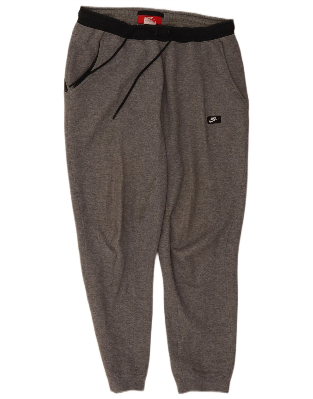 Pantaloni de trening pentru bărbați NIKE Pantaloni de jogging din bumbac gri mediu