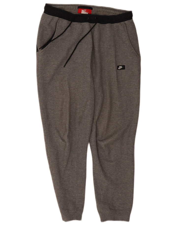 Pantaloni de trening pentru bărbați NIKE Pantaloni de jogging din bumbac gri mediu