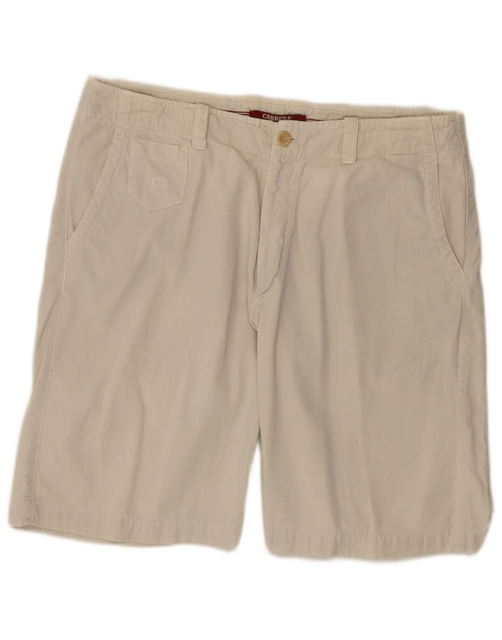 Pantaloni scurți chino pentru bărbați Carrera IT 52 XL W36 bumbac bej