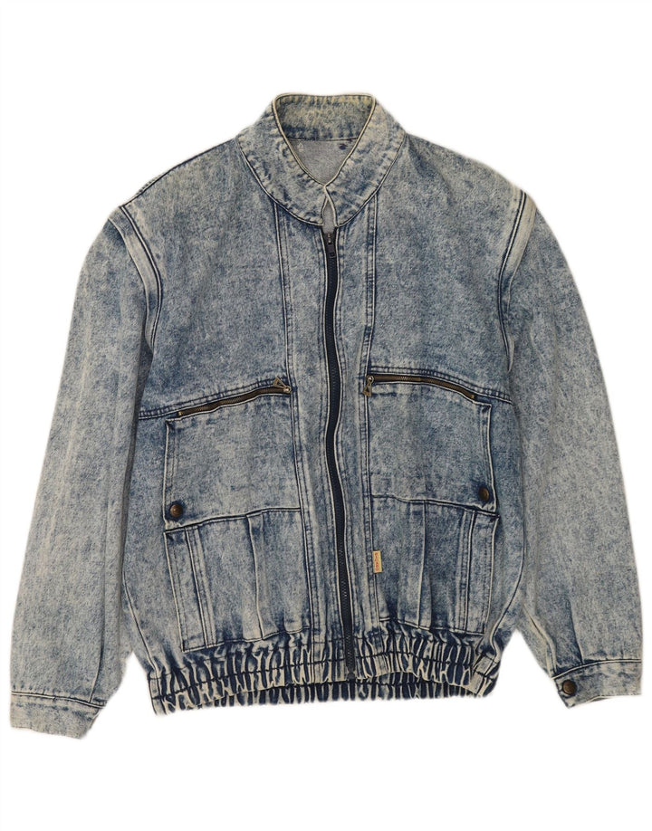 Jachetă de blugi vintage pentru bărbați UK 40 Large Blue
