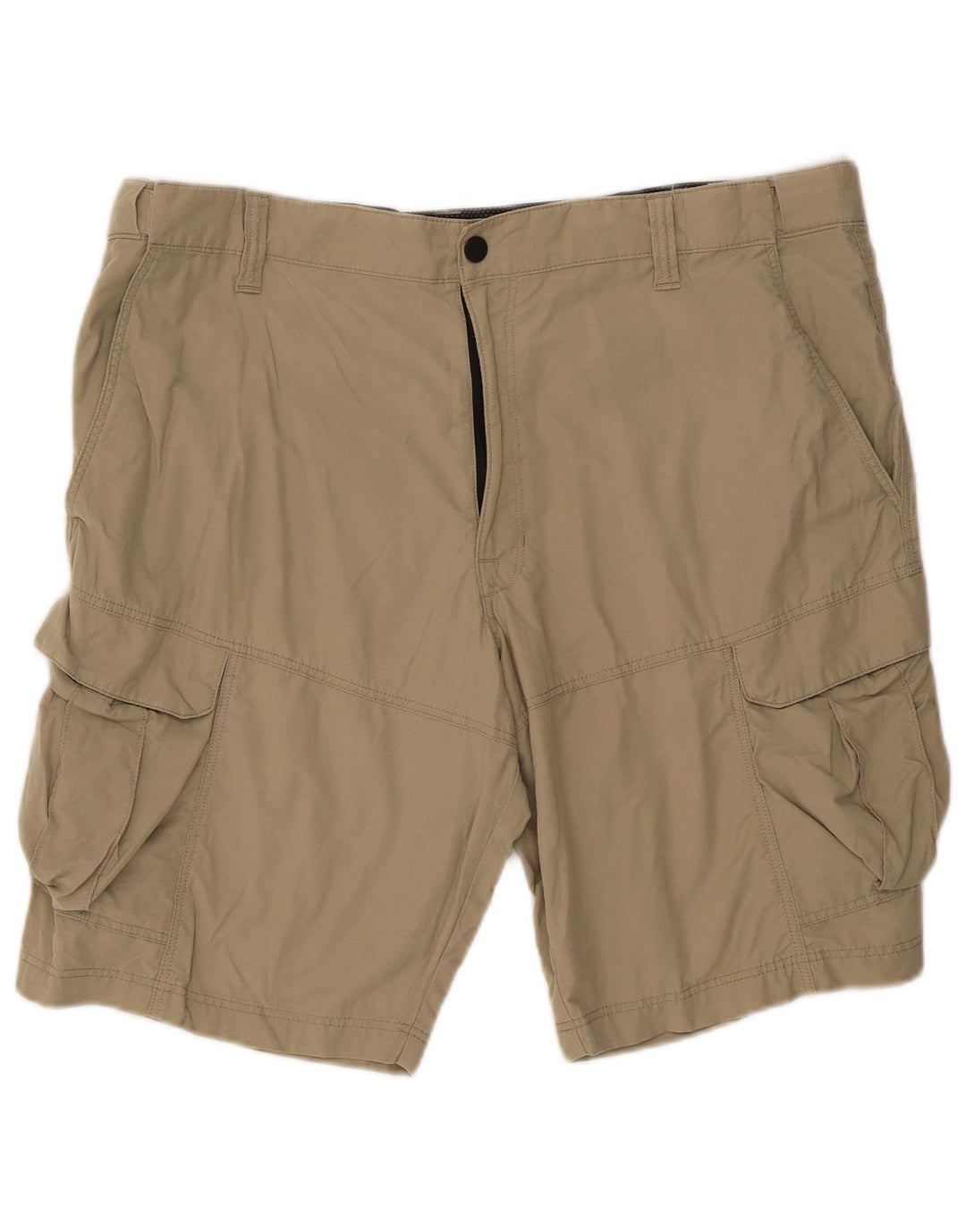 Pantaloni scurți cargo pentru bărbați Marks & Spencer W40 XL bumbac bej