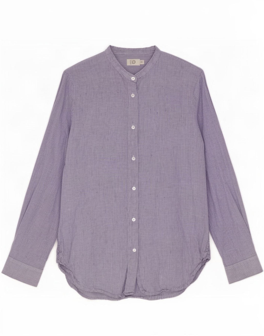 Cămașă Dack’s pentru femei UK 14 Medium Blue Pinstripe