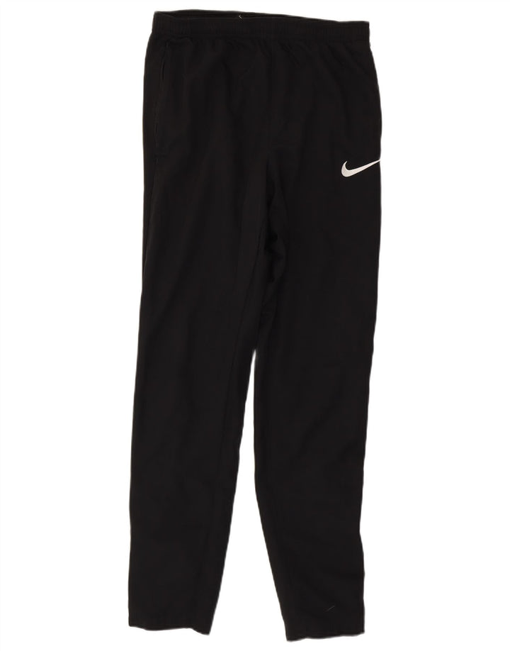 Pantaloni de trening Nike Dri Fit pentru femei UK 10 Poliester negru mic