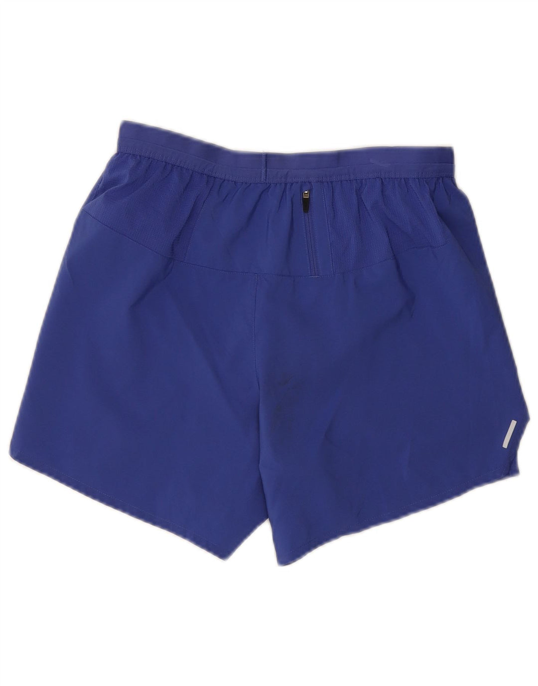 Pantaloni scurti sport NIKE Dri Fit pentru femei UK 12 Medium Blue Poliester