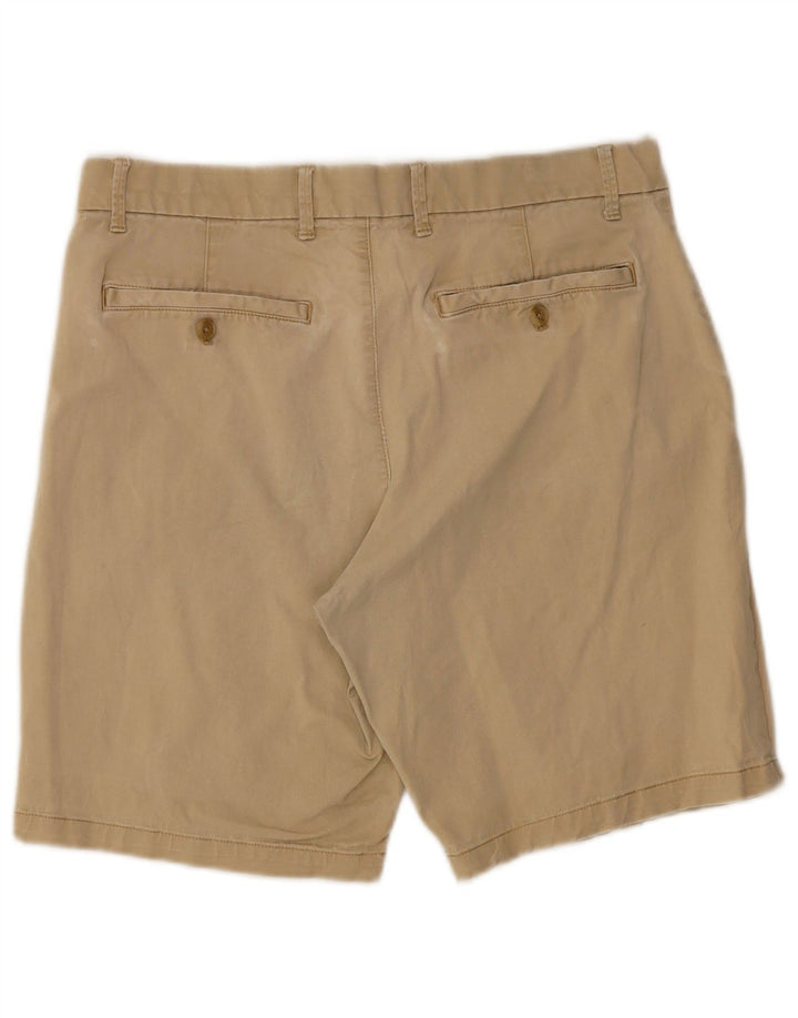 Pantaloni scurți chino pentru bărbați Gap W32, bumbac mediu bej