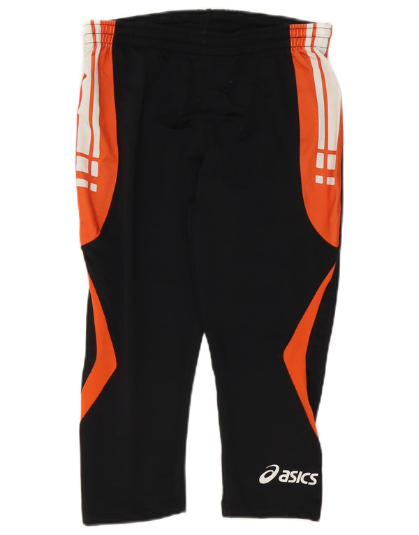 Bermude Sport Asics pentru femei UK 14, mare, negru, poliester color bloc