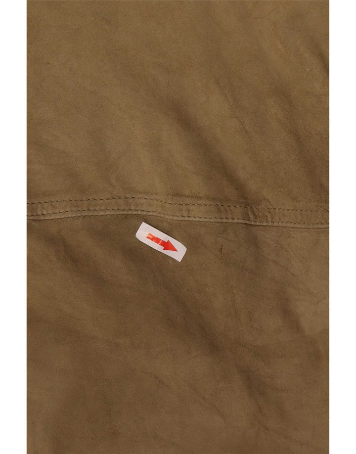 Jachetă Bomber din piele intoarsa pentru barbati Scout UK 40 Large Green