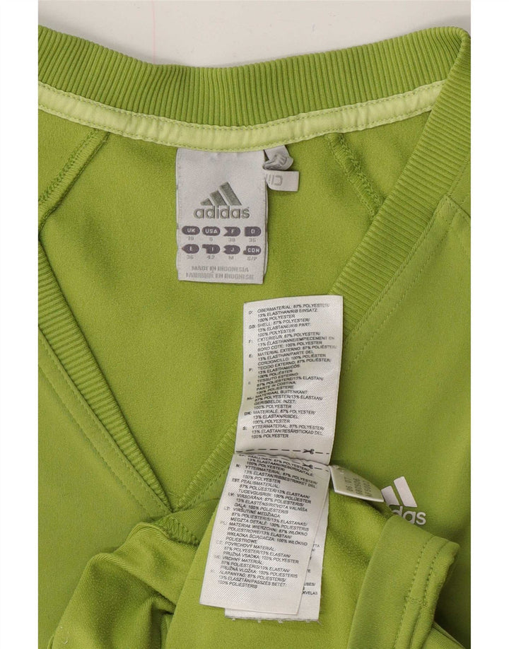 Vesta Adidas pentru femei UK 10 Small Green Poliester