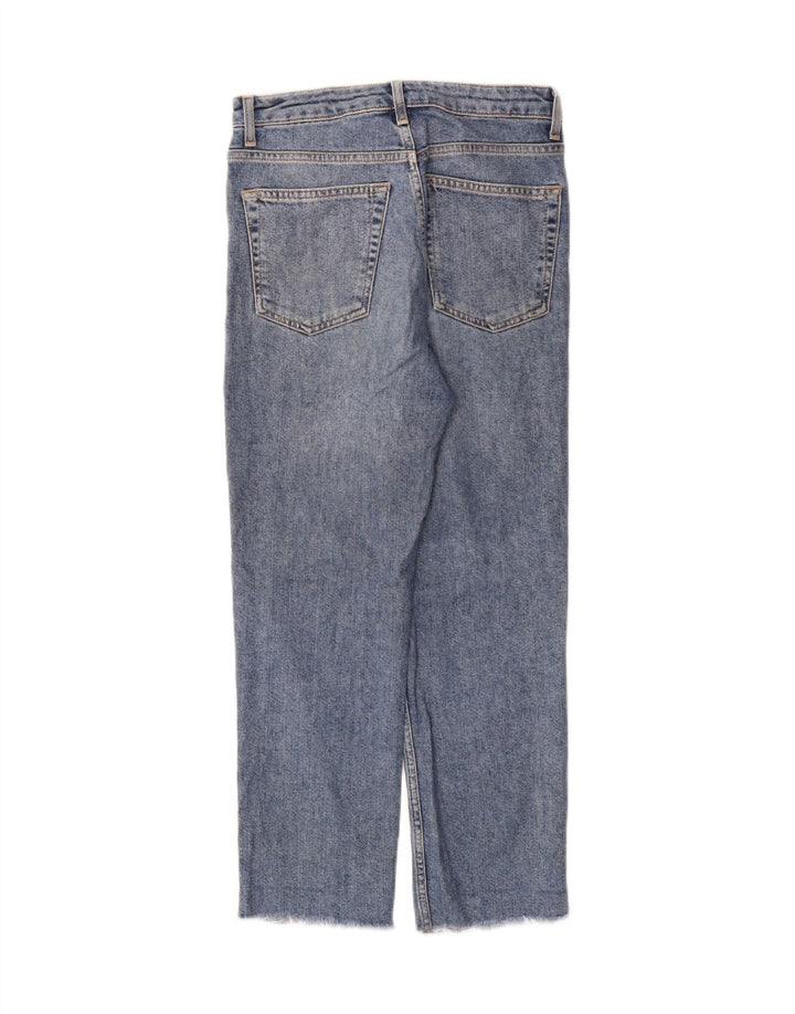 Blugi de dama Topshop L28 L25 Bumbac albastru