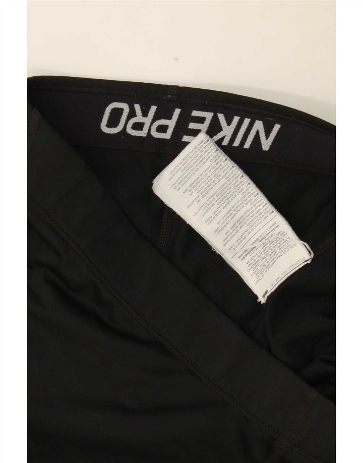 Leggings grafic Nike pentru femei UK 12 Poliester mediu negru