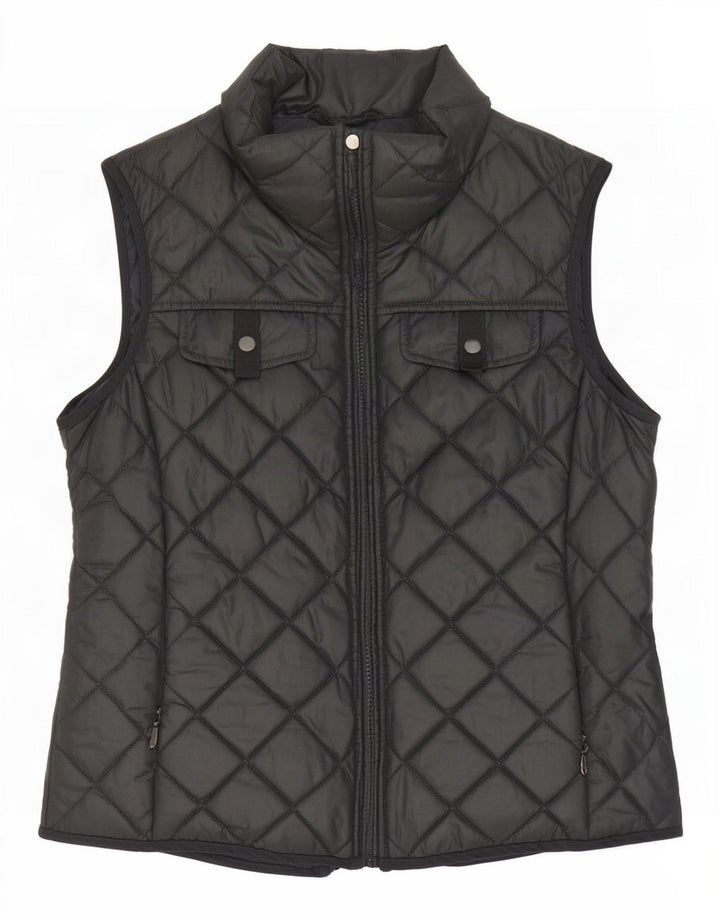 Gilet matlasat pentru femei Esprit UK 14, mare, negru, poliester