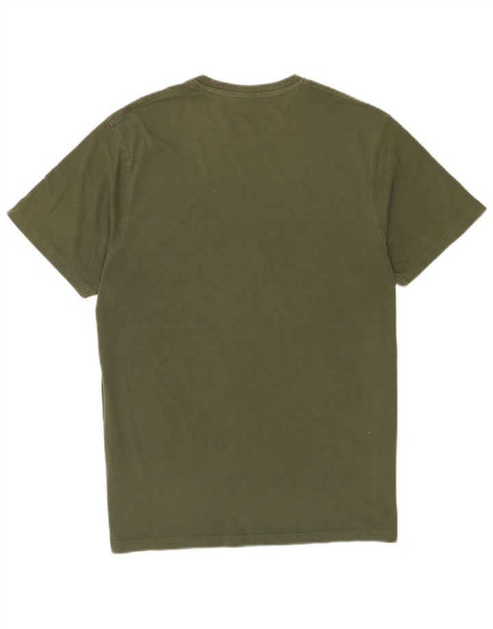 Tricou grafic pentru bărbați Mountain Warehouse Top verde mediu