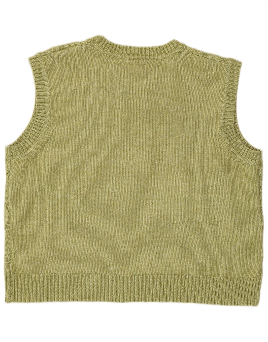 Marks & Spencer Womens Vest Tank Top UK 16 Poliester verde mare