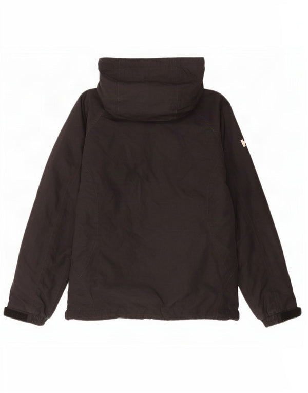 Jachetă de vânt pentru femei Helly Hansen cu glugă, UK 10, poliester negru mic