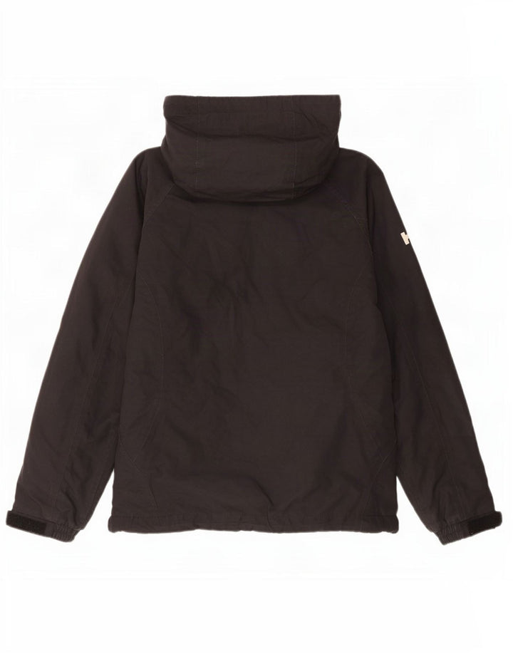 Jachetă de vânt pentru femei Helly Hansen cu glugă, UK 10, poliester negru mic
