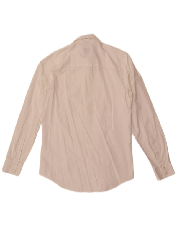 Cămașă pentru bărbați Calvin Klein Slim Fit Small White