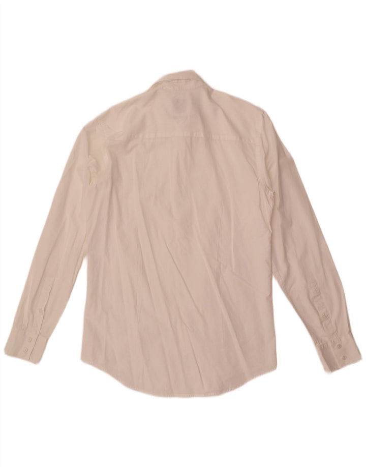 Cămașă pentru bărbați Calvin Klein Slim Fit Small White