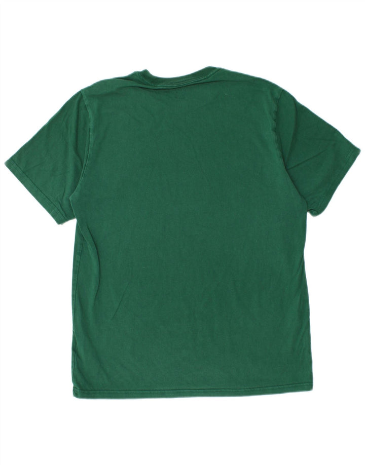 Tricou Converse pentru bărbați Top din bumbac verde mediu