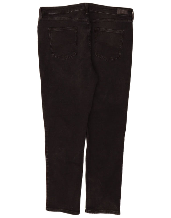 Fat Face Blugi Sway Slim pentru femei UK 18 XL W38 L30 Bumbac negru