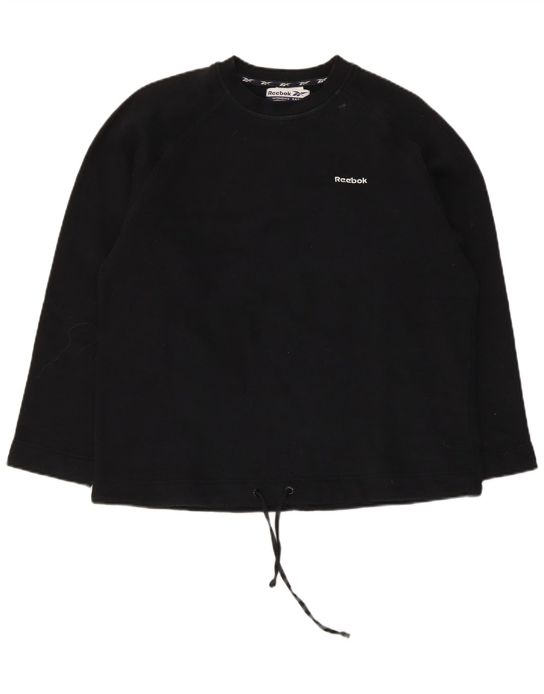 Pulover Reebok pentru femei, UK 12, bumbac mediu negru