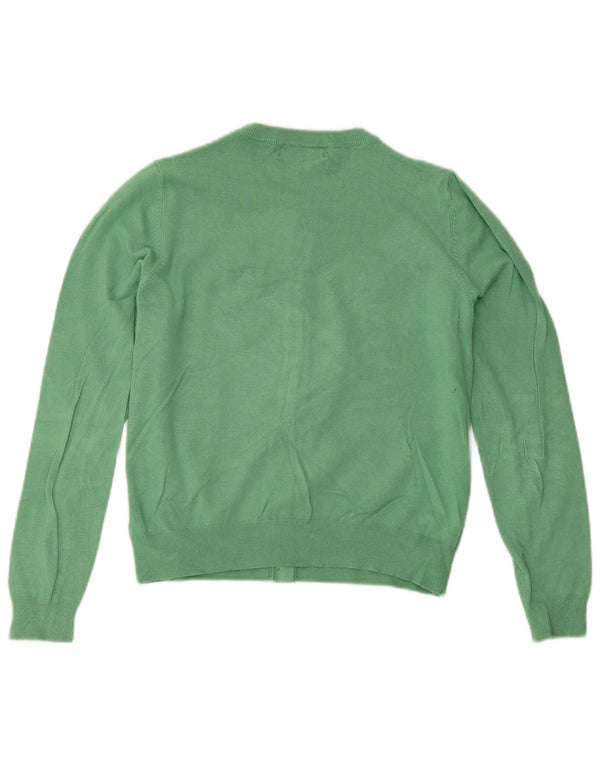Pulover cardigan pentru femei Marks & Spencer UK 16 mare, verde, viscoză