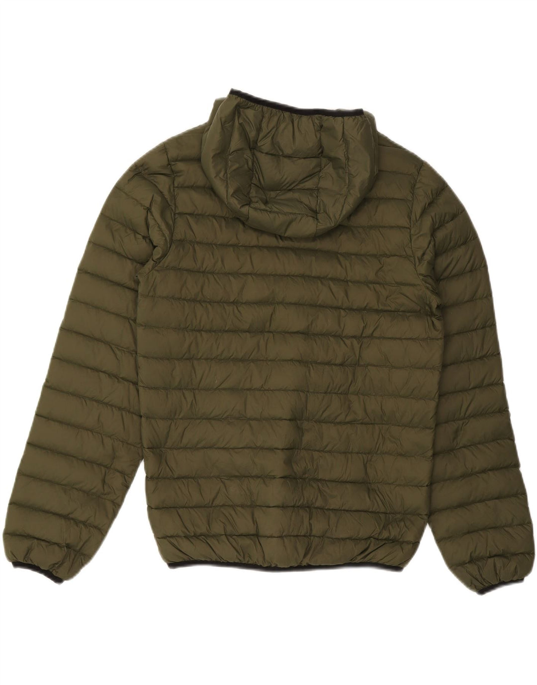 DIESEL Mens Hooded Padded Jacket UK 36 Small Green Nylon Vintage Diesel and Second-Hand Diesel from Messina Hembry 