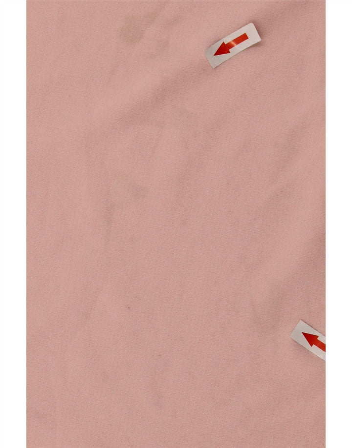 Top de trening Nike pentru femei, supradimensionat, cu grafic, cu fermoar, cu gât, roz