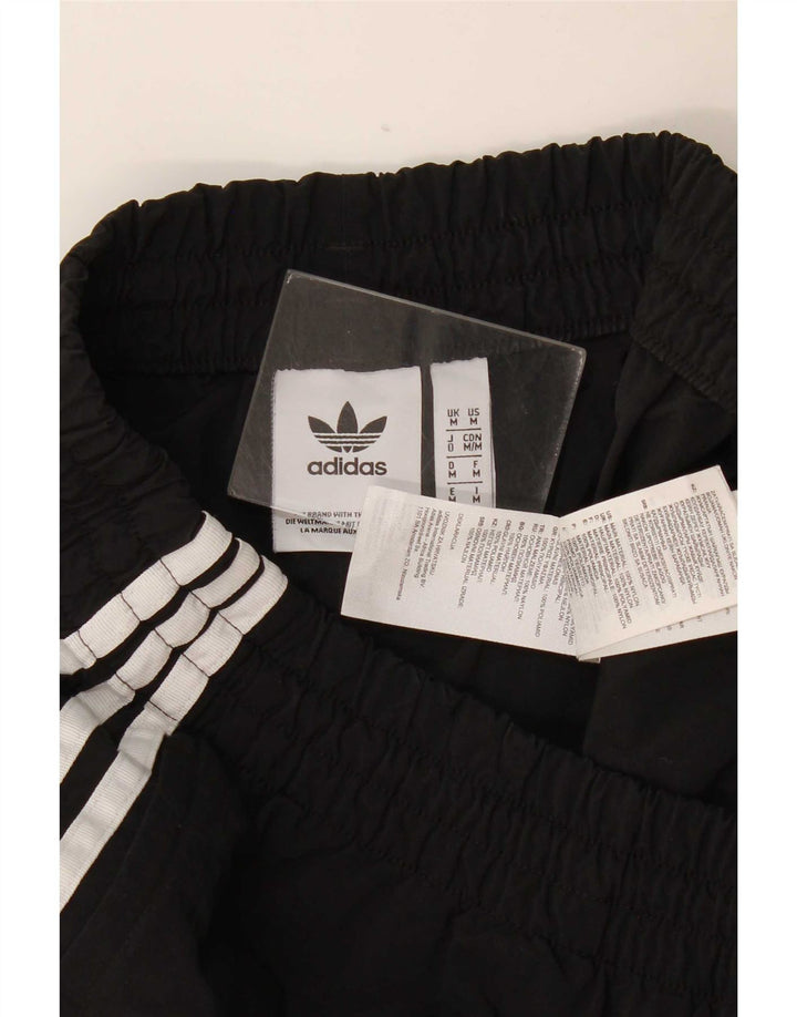 Pantaloni de trening Adidas Crop pentru bărbați Pantaloni de jogging Medium Black Nylon