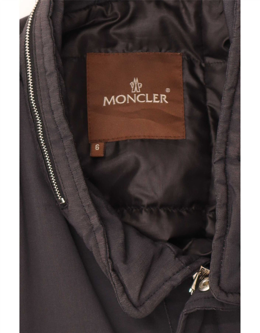 Jachetă militară căptușită pentru bărbați Moncler Mărimea 6 3XL bumbac negru