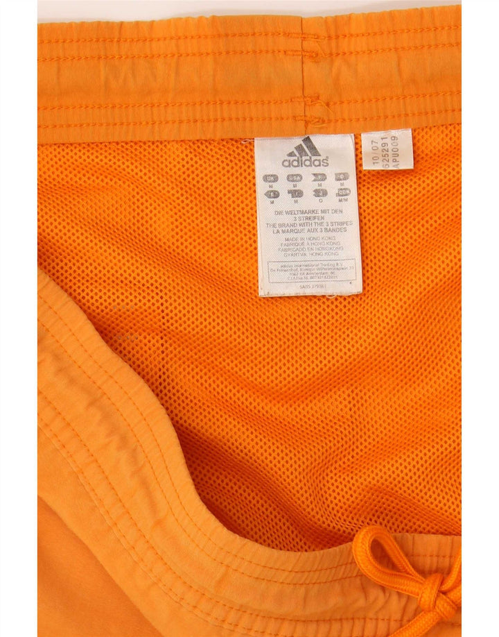 Pantaloni scurți de înot Adidas bărbați poliamidă portocaliu mediu