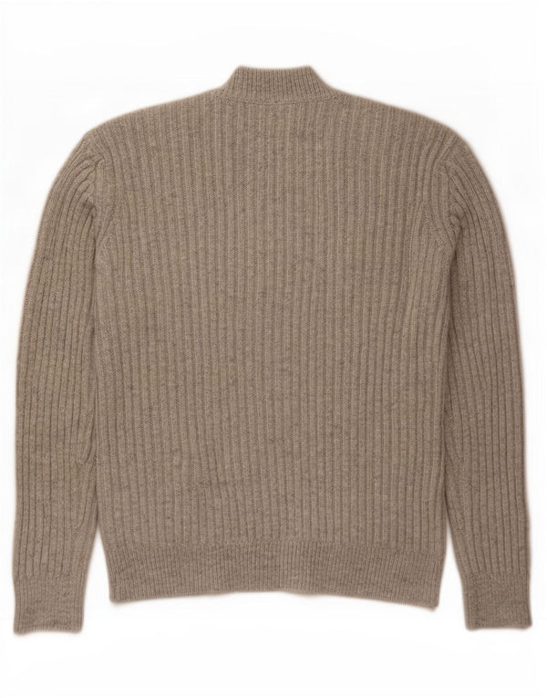 Pulover cardigan cu fermoar complet pentru bărbați Marks & Spencer XS gri acrilic