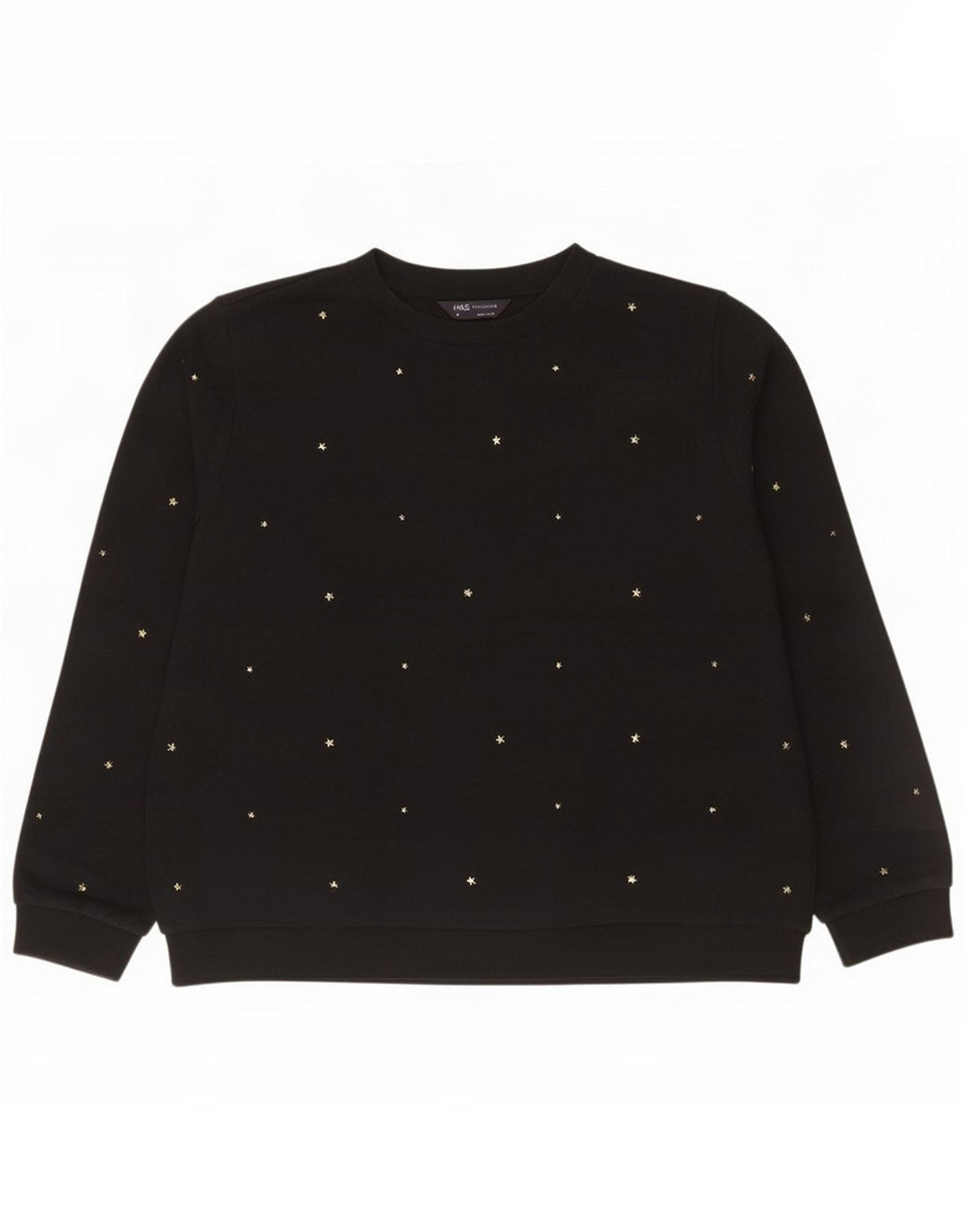 Marks & Spencer Pulover pentru femei UK 16 Large Black Spotted