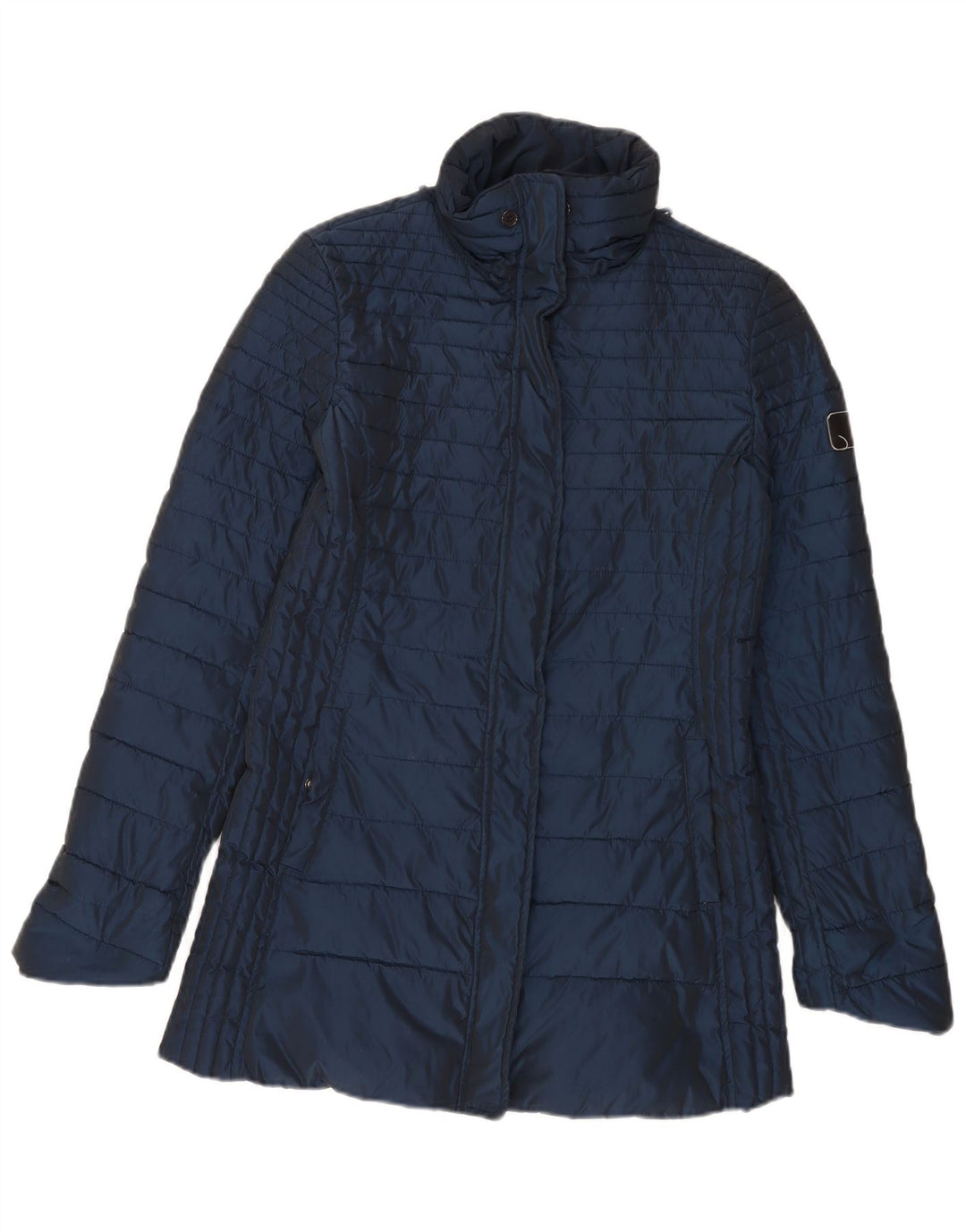 Palton căptușit pentru femei Armani Jeans EU 42 Poliester mare bleumarin