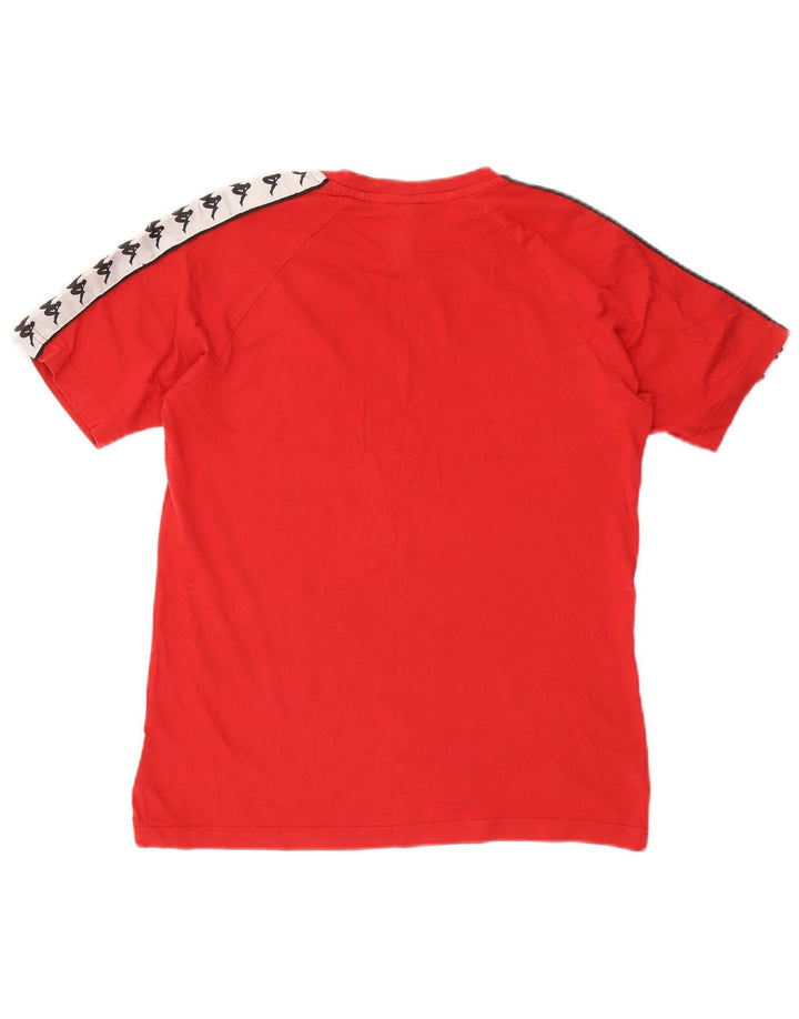 Tricou grafic pentru bărbați Kappa Top mic roșu Colorblock